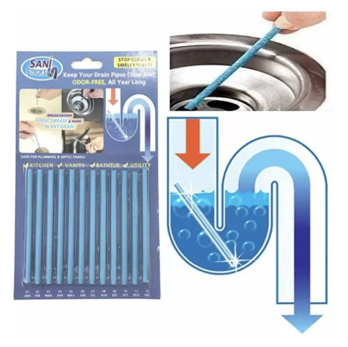 PACK 12 BARRAS LIMPIA CAÑERIA