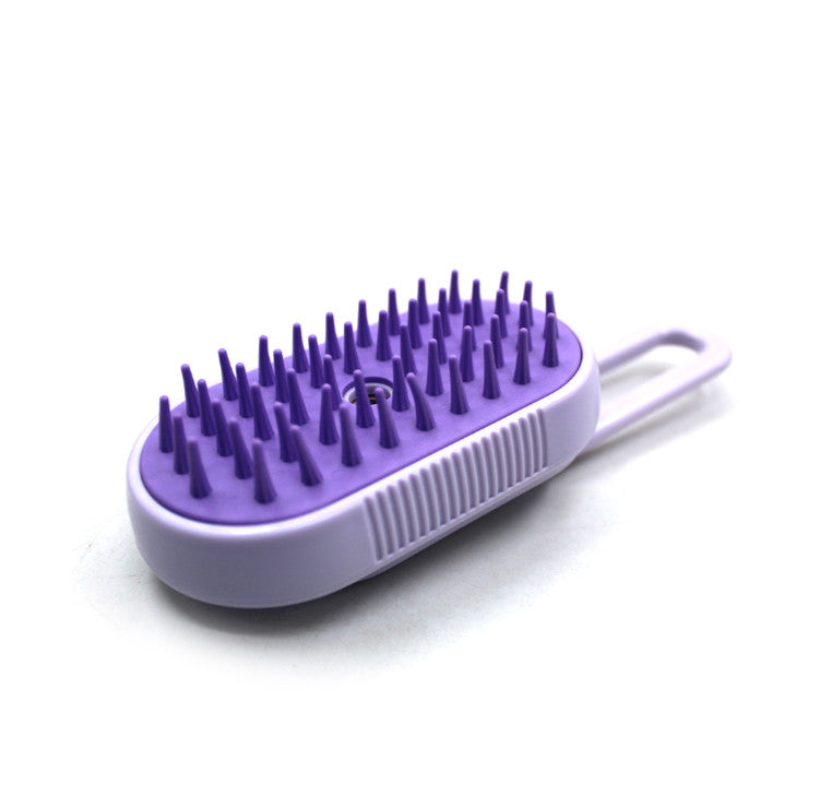 Cepillo Para Mascotas A Vapor Recargable